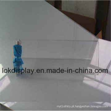 5mm Clear Acrylic Display Rack para guarda-chuva